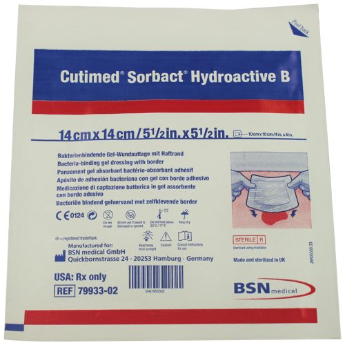 Cutimed Sorbact Hydroactive B Hydropolymer Gel Dressing