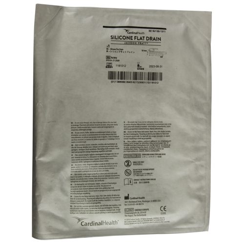 Jackson-Pratt Hubless Silicone Flat Drain without Trocar