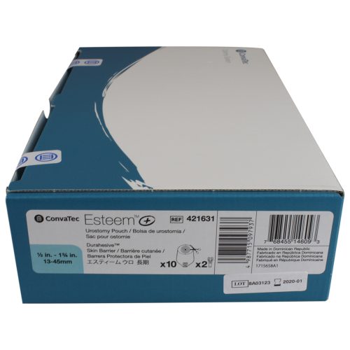 Esteem One-Piece Urostomy Pouch with Accuseal Tap with Valve