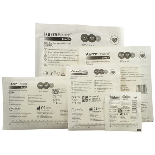 KerraFoam Simple Silicone Foam Dressing