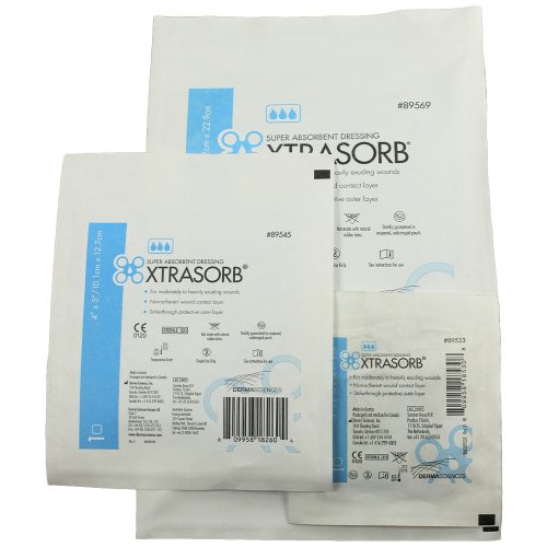 XTRASORB Classic Non-Adhesive Super-Absorbent Wound Dressing