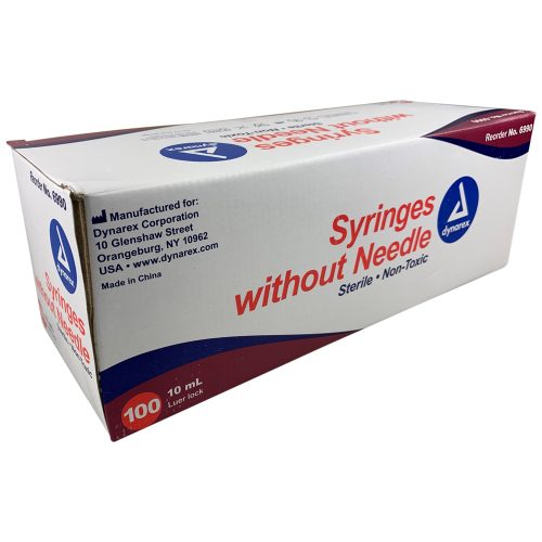 Dynarex Luer-Lok Tip Syringe 10CC