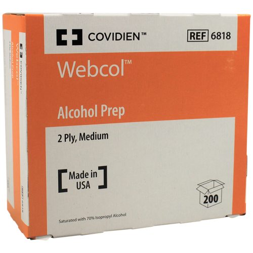 Webcol Alcohol Prep Pads