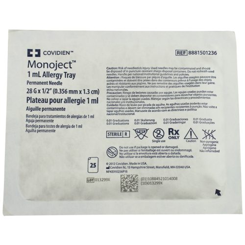 Monoject Allergy Trays