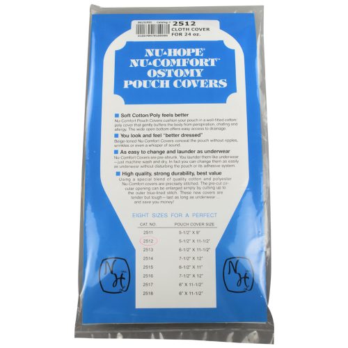 Nu-Hope Cloth Ostomy Pouch Covers