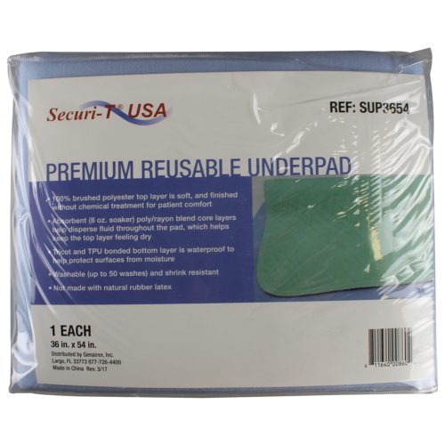 Securi-T USA Premium Reusable Underpads