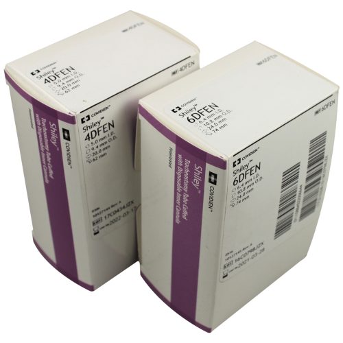 Shiley Tracheostomy Tubes, Cuffed with Disposable Inner Cannula