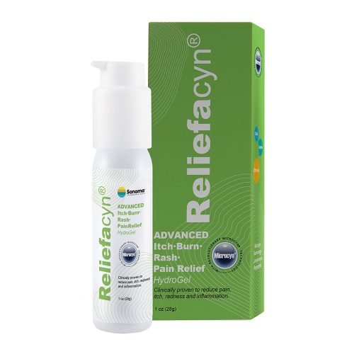 Reliefacyn Advanced Itch-Burn-Rash-Pain Relief Hydrogel