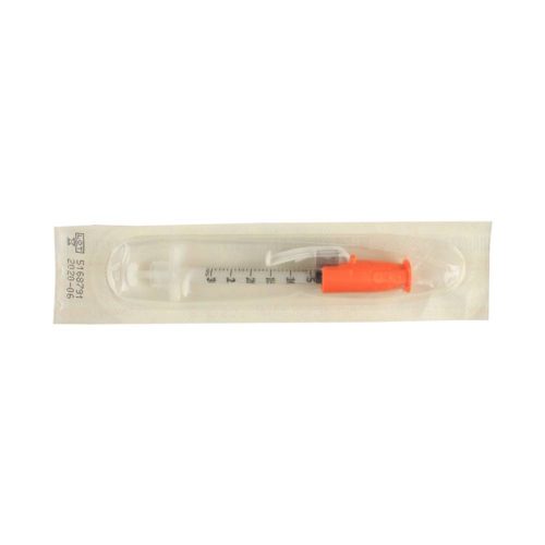 BD SafetyGlide Insulin Syringe with Permanently Attached Needle