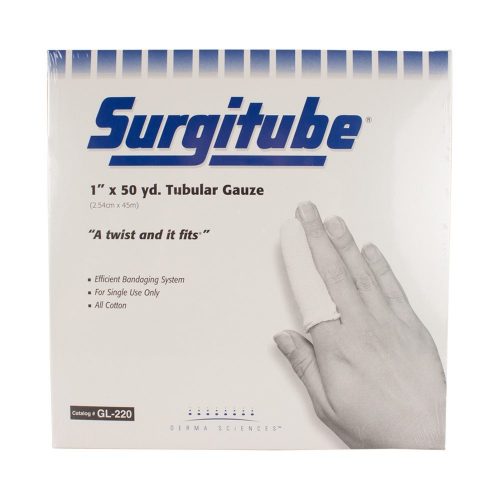 Surgitube Tubular Gauze for Large Fingers or Toes- For use with applicator