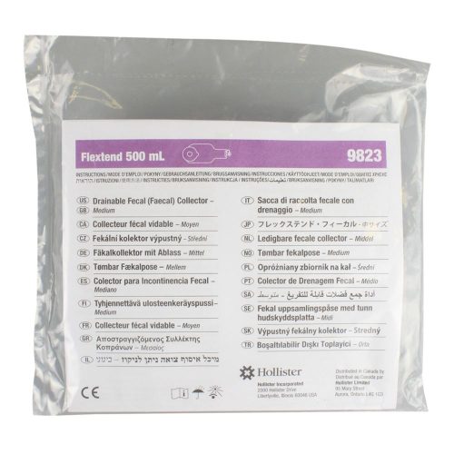Hollister Fecal Collector with Flextend Barrier