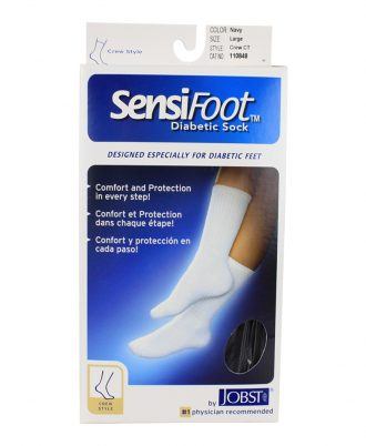 Jobst Sensifoot Crew-Length Diabetic Socks