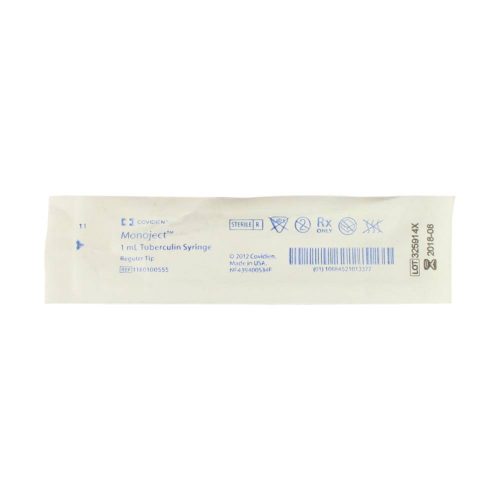 Monoject SoftPack Tuberculin Syringes