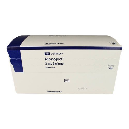 Monoject Rigid Pack Syringe Regular Tip