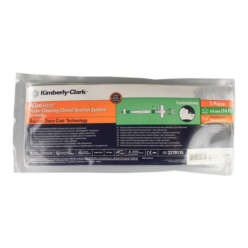 Avanos Turbo-Cleaning Closed Suction Catheter, T-Piece