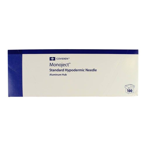 Monoject Rigid Pack Hypodermic Needles with Aluminum Hub