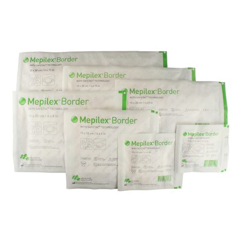 Mepilex Border Foam Dressing (Discontinued: See "Mepilex Border Flex")