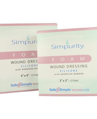 Simpurity Silicone Foam Bordered Dressing