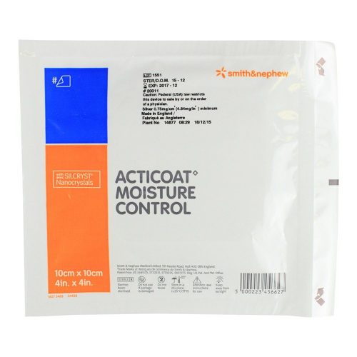 ACTICOAT Moisture Control Silver-Coated Antimicrobial Barrier Dressing