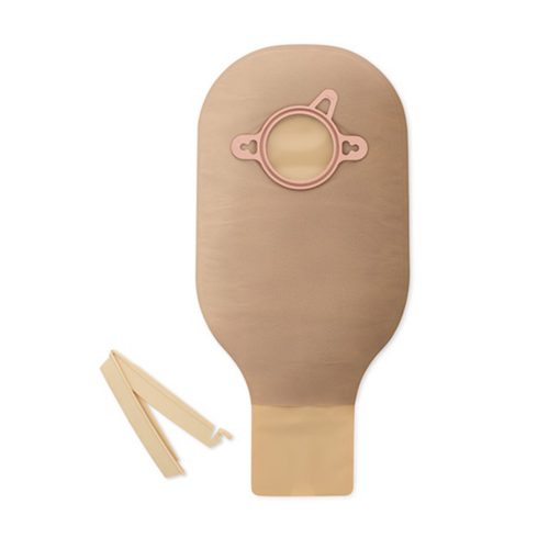 New Image Two-Piece Drainable Pouch with Clamp Closure