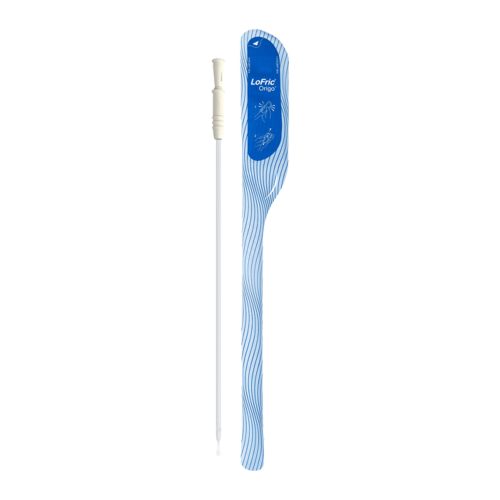 LoFric Origo Male 16" Straight Tip Intermittent Catheter