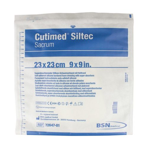 Cutimed Siltec Sacrum Foam Dressing