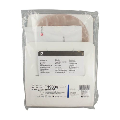 New Image Two-Piece Drainable Ostomy Kit with FlexWear Barrier & Microseal Closure