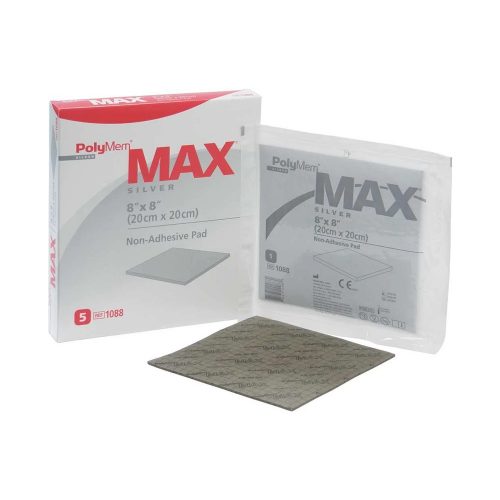 Polymem Max Silver Non-Adhesive Foam Pad