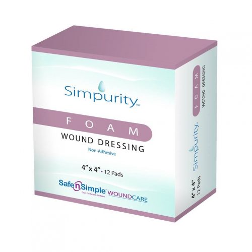 Simpurity Non-Adhesive Foam Wound Dressing