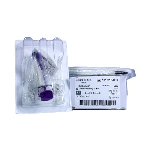 BLUselect Uncuffed Non-Fenestrated Tracheostomy Tube