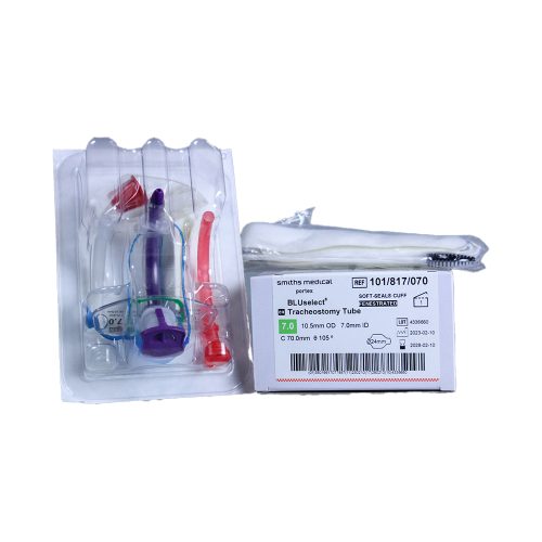 BLUSelect Cuffed Fenestrated Tracheostomy Tube