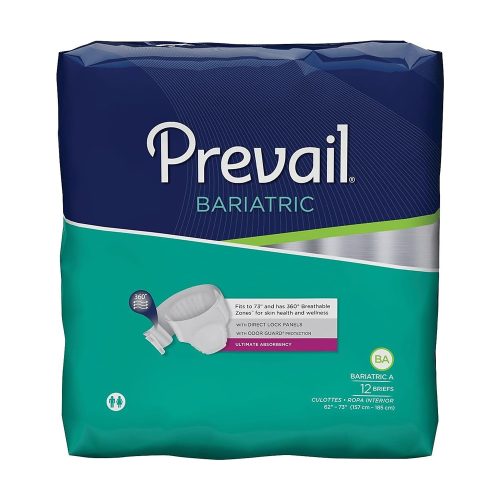 Prevail Maximum Absorbency Bariatric Briefs