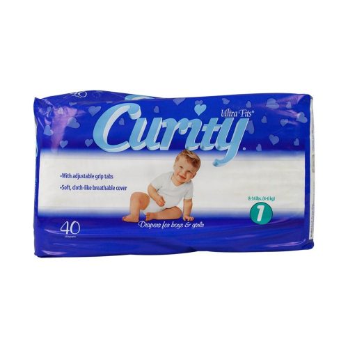 Curity ULTRA FITS Baby Diapers