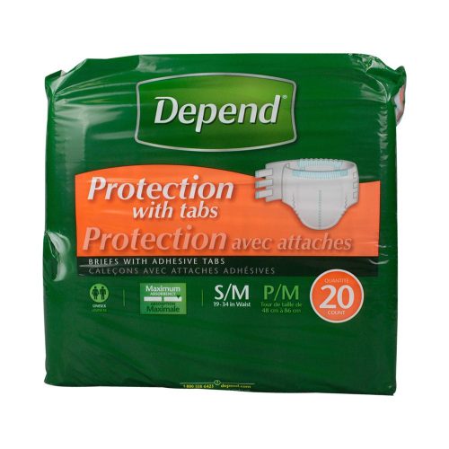 Depend Fitted Maximum Protection Briefs
