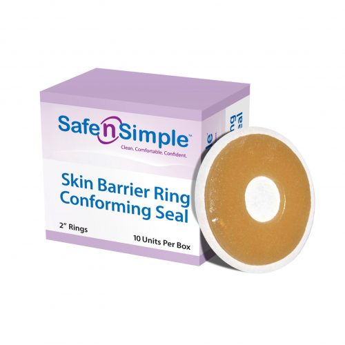 Safe n' Simple Skin Barrier Ring Conforming Seal