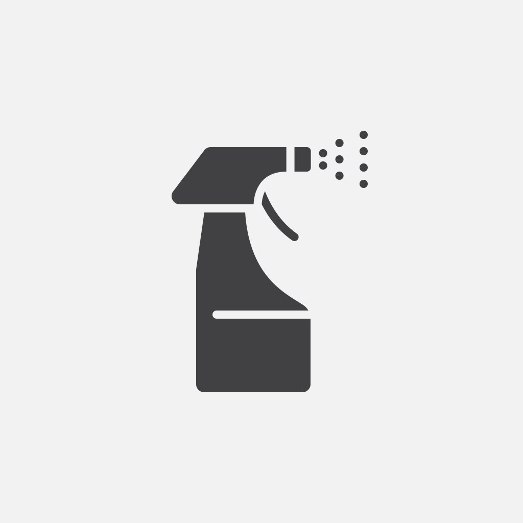 spray bottle icon black