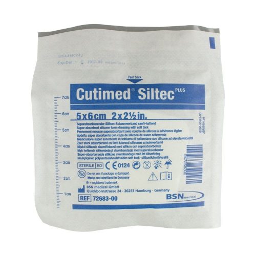 Cutimed Siltec Plus Foam Dressing