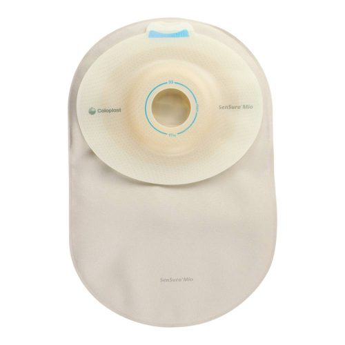 Sensura Mio Soft Convex Pre-Cut One-Piece Closed Pouch with Filter