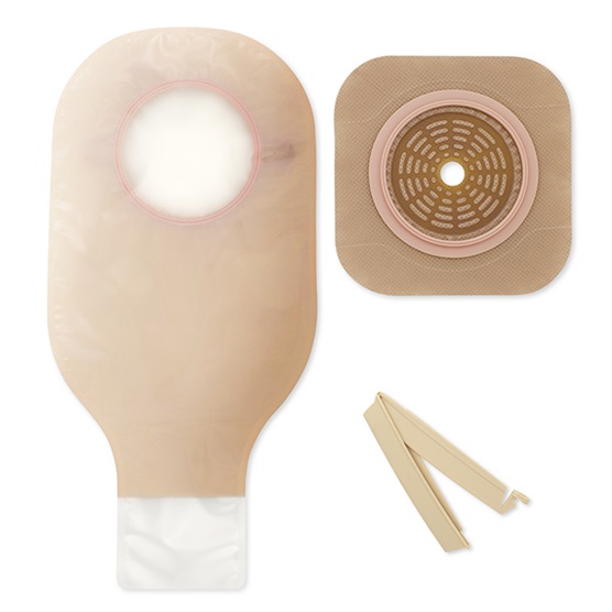New Image Two-Piece Drainable Ostomy Kit with CeraPlus Barrier
