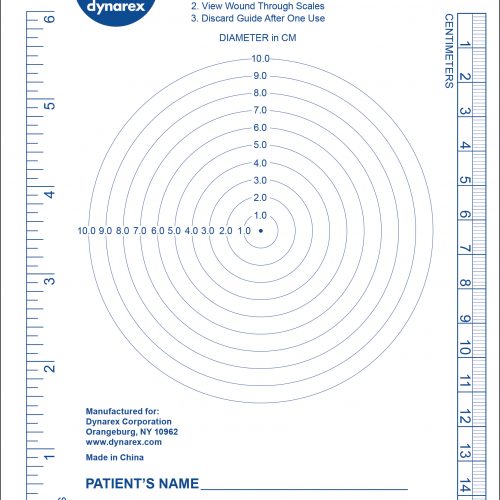 DynaRule Bullseye Measuring Guide
