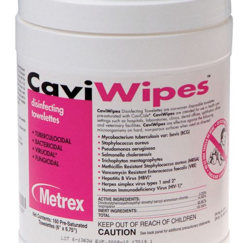 CaviWipes Disinfecting Towelettes - Canister