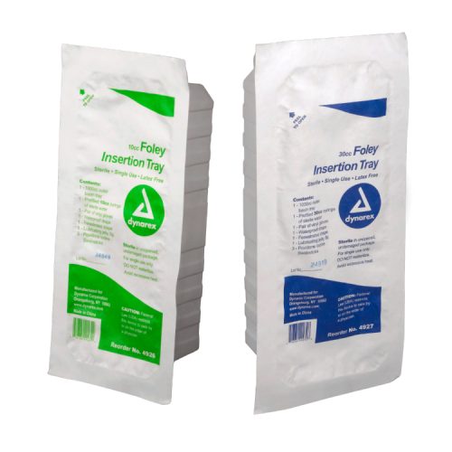 Dynarex Foley Insertion Trays without Catheter