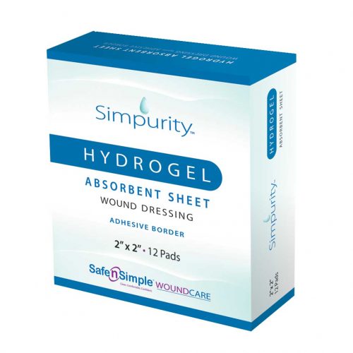 Simpurity Bordered Hydrogel Absorbent Sheets