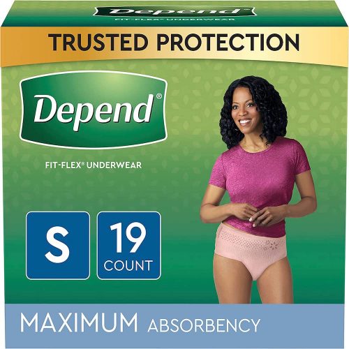 Depend Fit-Flex Incontinence Underwear For Women: Maximum Absorbency