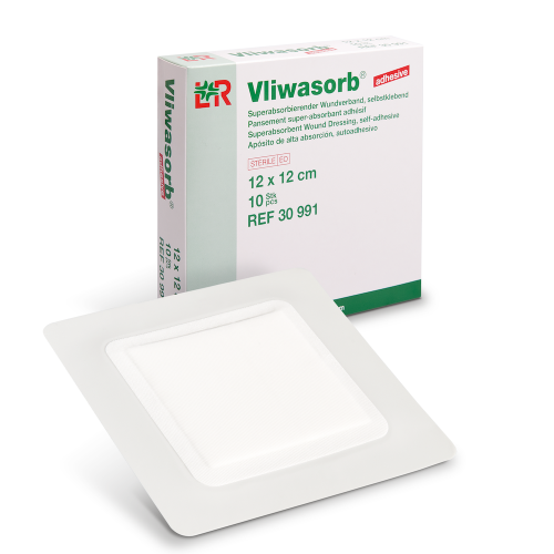 Vliwasorb Border Adhesive Super Absorbent Dressing
