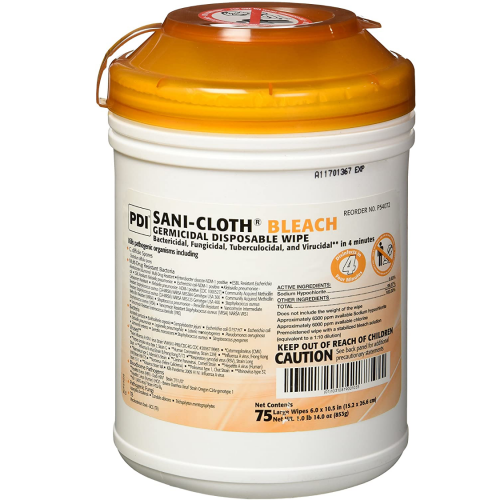Sani-ClothÊBleach Germicidal Disposable Wipe