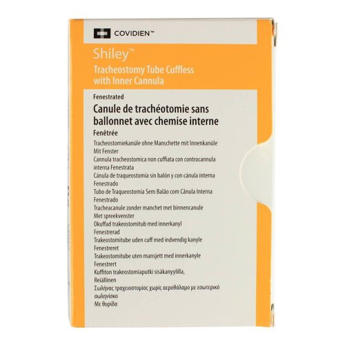 Shiley Fenestrated Tracheostomy Tubes, Cuffless with Inner Cannula