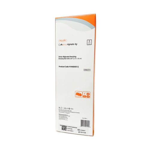 CuraVance Alginate Ag 12" Silver Rope Dressing