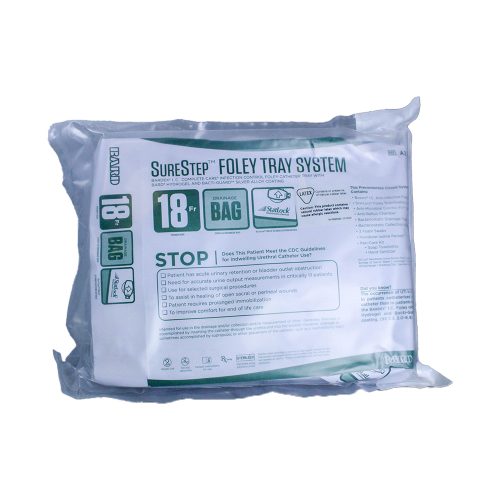 Bardex I.C. Complete Care SureStep Foley Tray Drainage Bag System