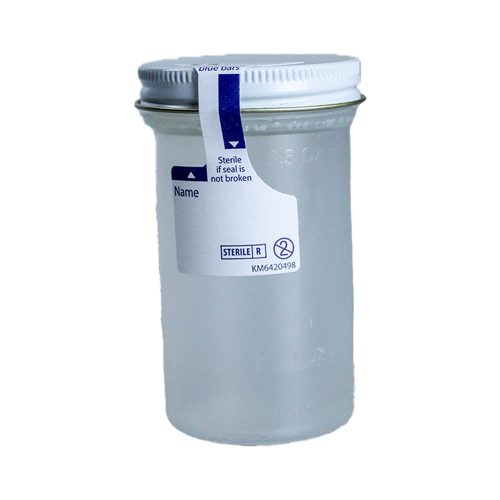 Precision Specimen Container with Positive Seal Indicator